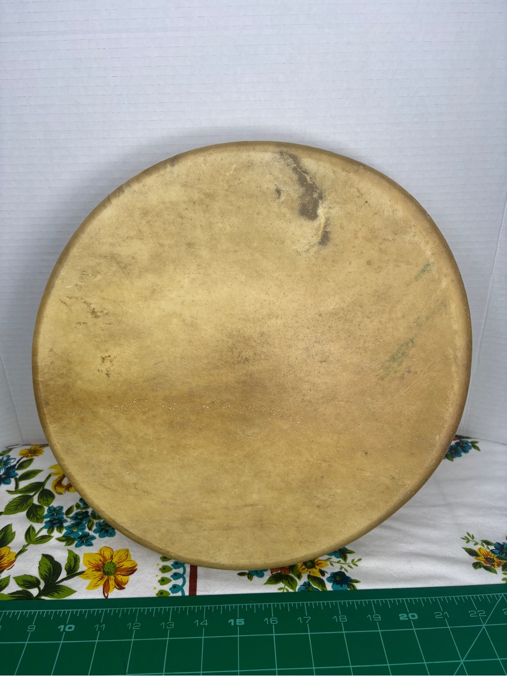 Authentic Traditional Handmade Rawhide Frame Round Hand Drum 13”